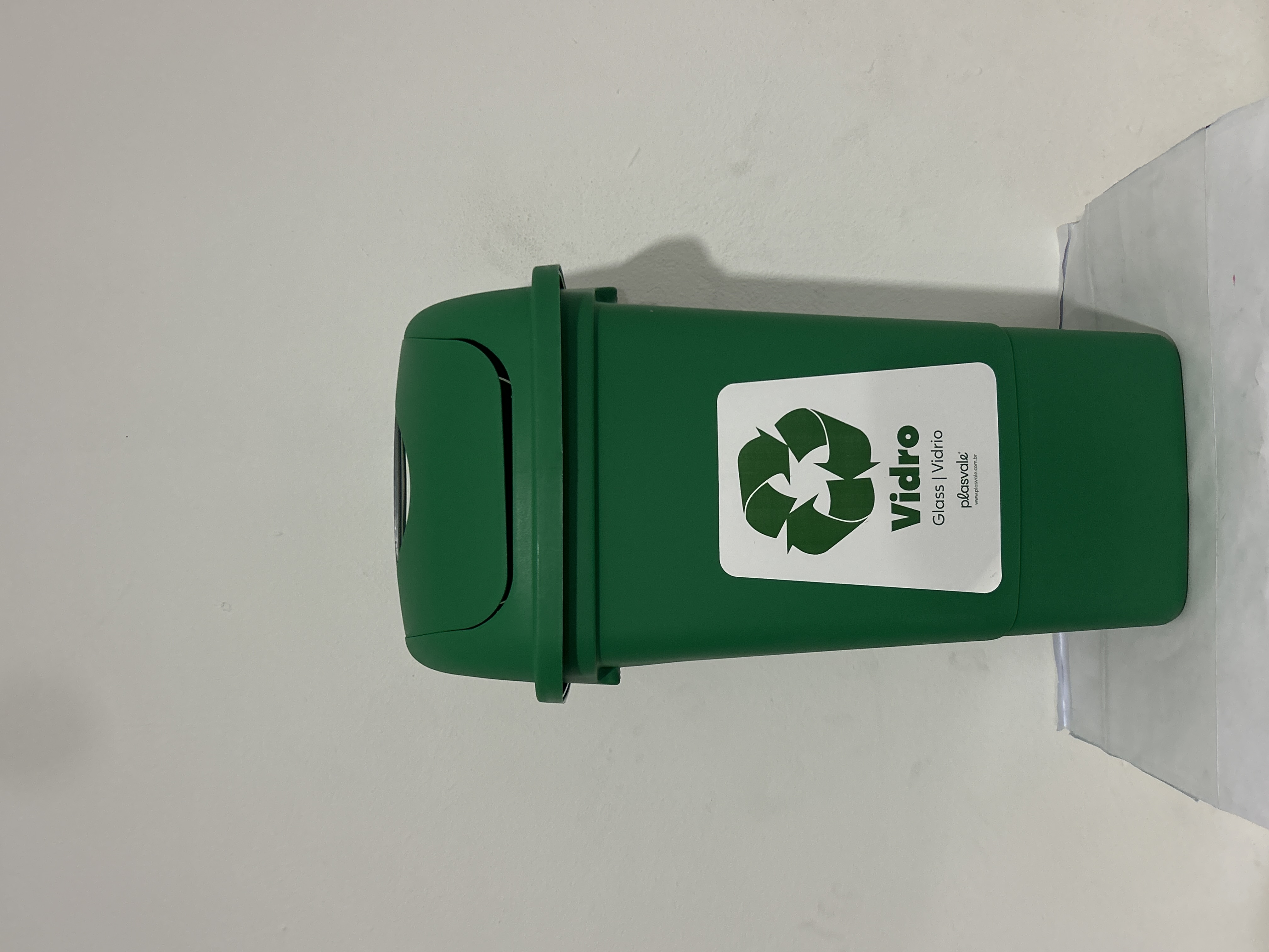 LIXEIRA PLASVALE VERDE 30L