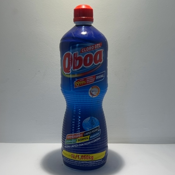 QBOA CLORO GEL ORIGINAL 1L/1,050KG