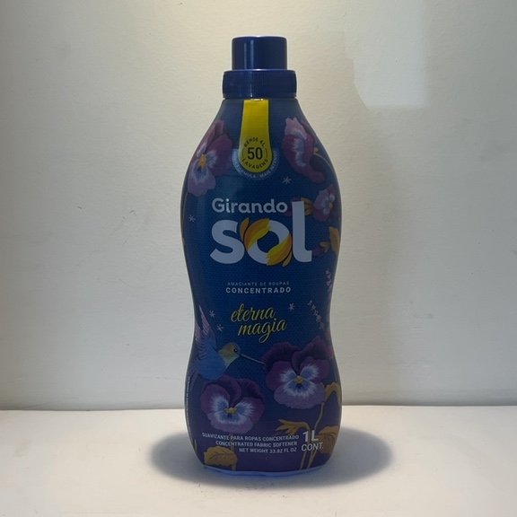 AMACIANTE DE ROUPAS CONCENTRADO ETERNA MAGIA GIRA SOL 1L