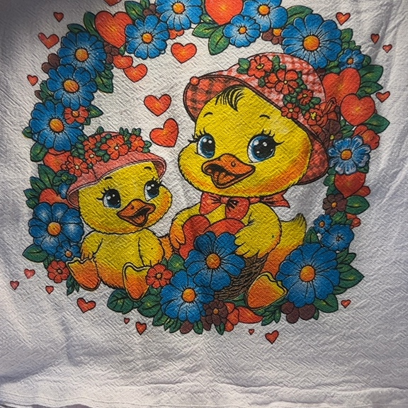 PANOS DE PRATO COM DESENHOS 5unidades