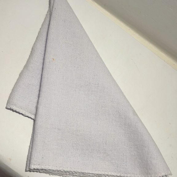 FANELA BRANCA 100% ALGODÃO 28cm X 38cm