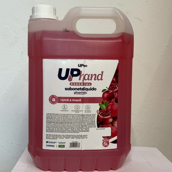 SABONETE LÍQUIDO ROMA E MAÇÃ GLICERINADO 5L