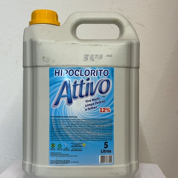 HIPOCLORITO ATTIVO 12% 5L