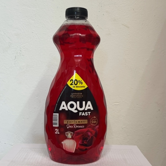LIMPADOR PERFUMADO AQUA FAST DOCE ROMANCE  2L