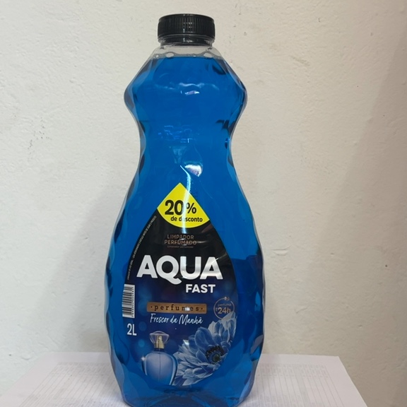 LIMPADOR PERFUMADO AQUA FAST FRESCOR DA MANHÃ  2L