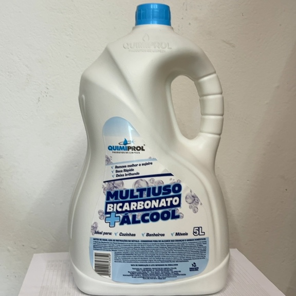 BICARBONATO + ÁLCOOL MULTIUSO 5L