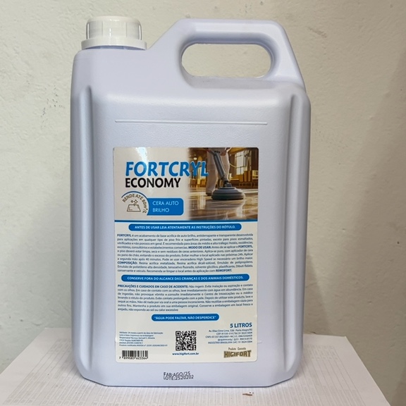 CERA AUTO BRILHO FORTCRYL ECONOMY