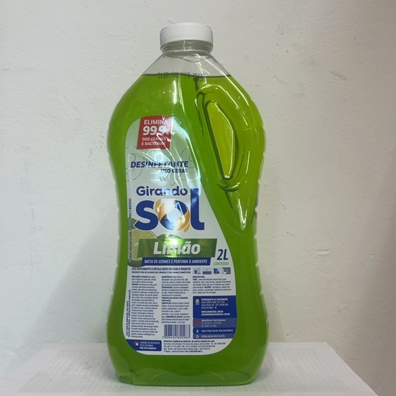 DESINFETANTE LIMÃO 2L