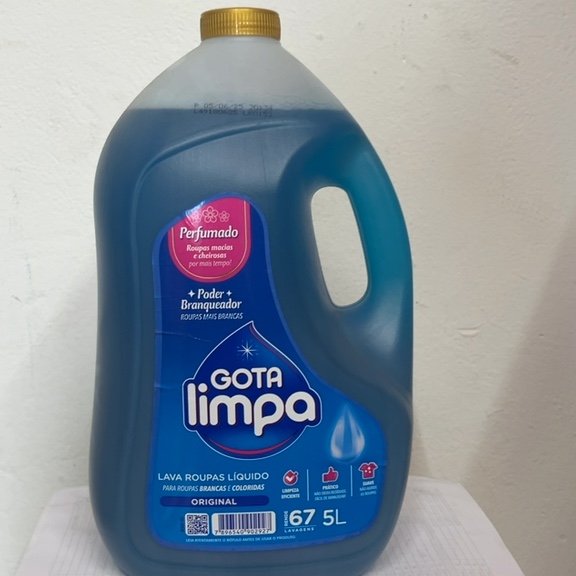 LAVA ROUPAS LÍQUIDO PODER BRANQUEADOR ORIGINAL 5L